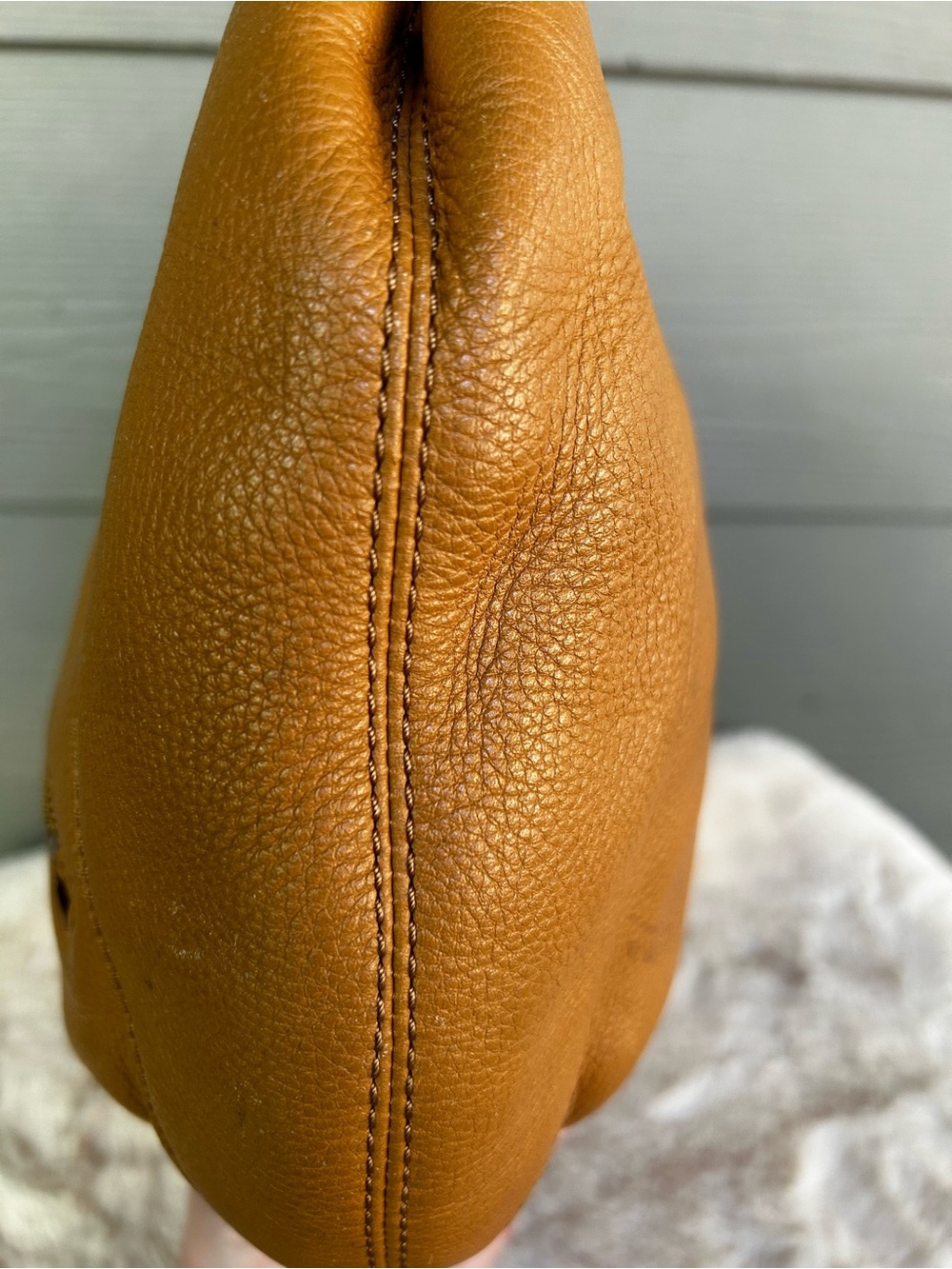 Michael Kors Leather Shoulder Hobo with Tassel - Picture 7 of 13